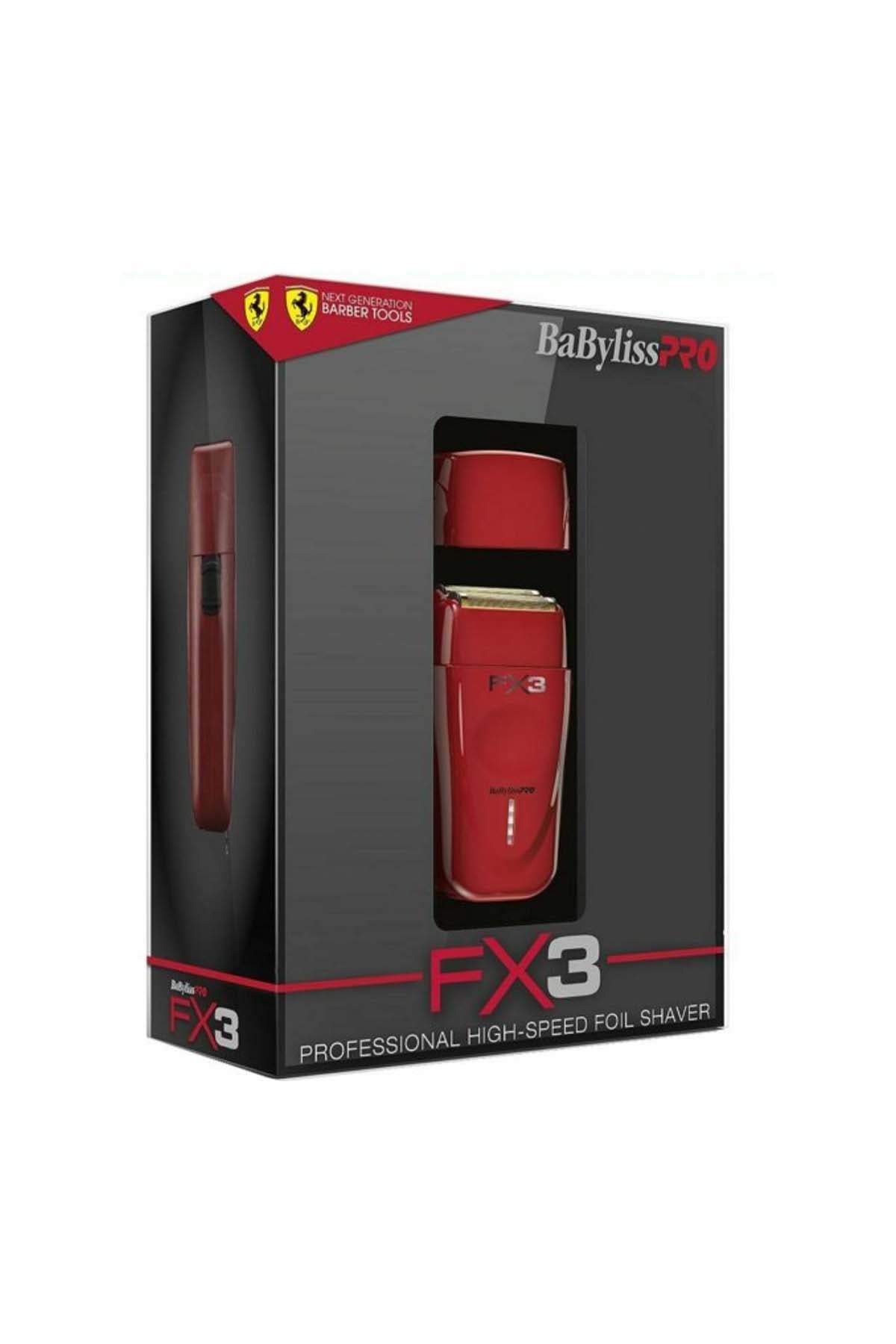 BaByliss PRO FX3 Red T-Blade High-Torque Cordless Hair factory Trimmer