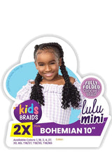 Sensationnel Lulu Mini Kids 2X Crochet Braid - BOHEMIAN 10