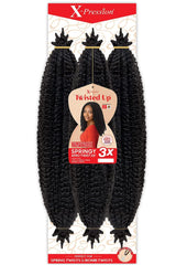 Outre Crochet Braids X-Pression Twisted Up 3X Springy Afro Twist 16"