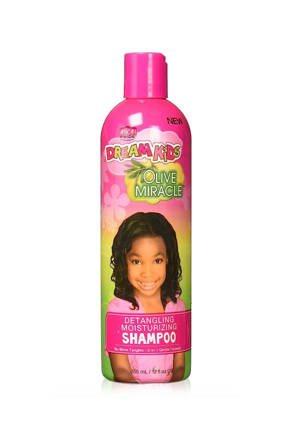 African Pride Dream Kids Olive Miracle Detangling & Moisturizing Shampoo - 12 oz