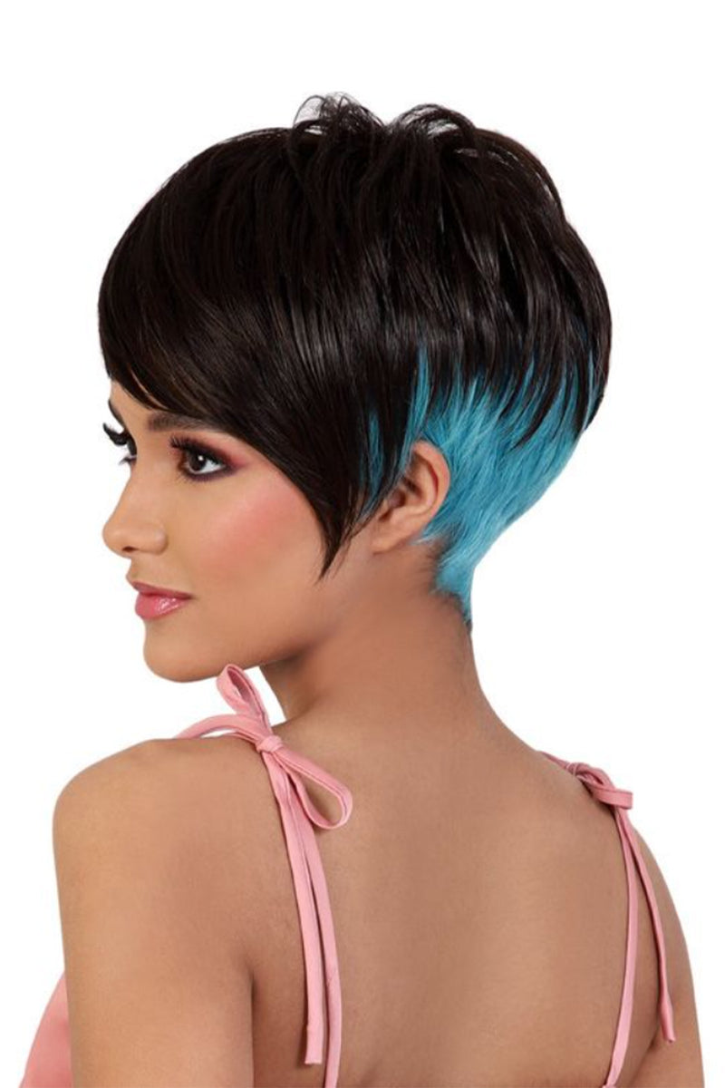 Motown Tress Day Glow Wig Synthetic Hair Wig - KATHY