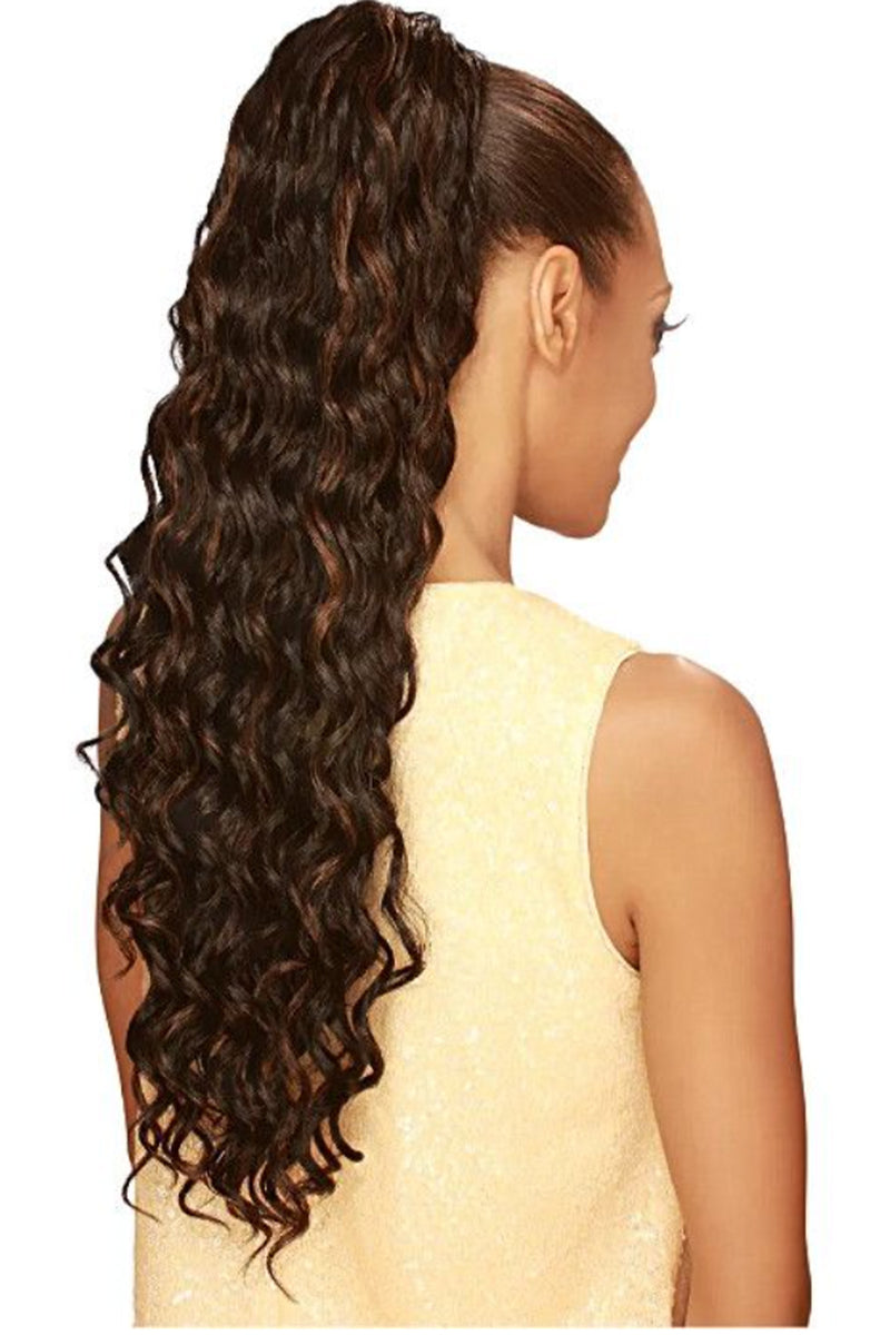 Zury Sis Dios Synthetic Drawstring Ponytail - Miss Ocean Wave