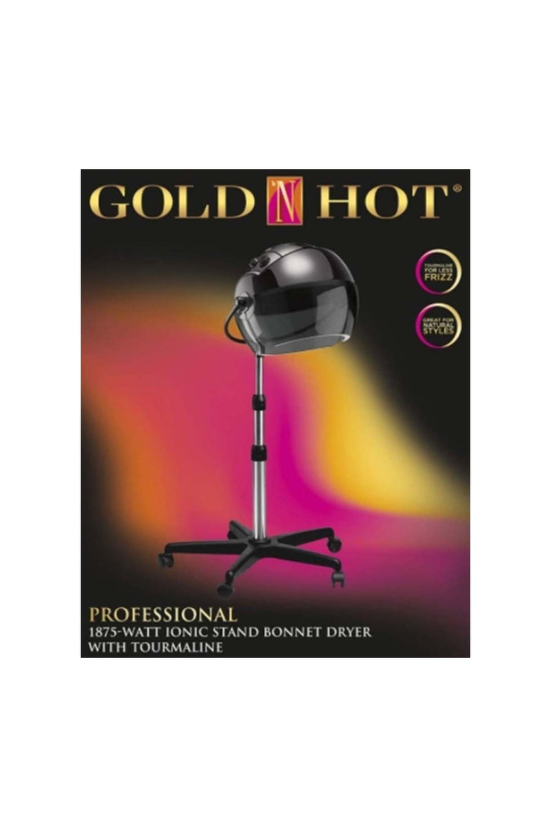 Gold n Hot | Professional 1875W Ionic Stand Bonnet Dryer | | essence beauty