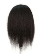 Annie Hairkins Series Mannequin Head Kinky 18In-20In Sophia 100% Human Hair