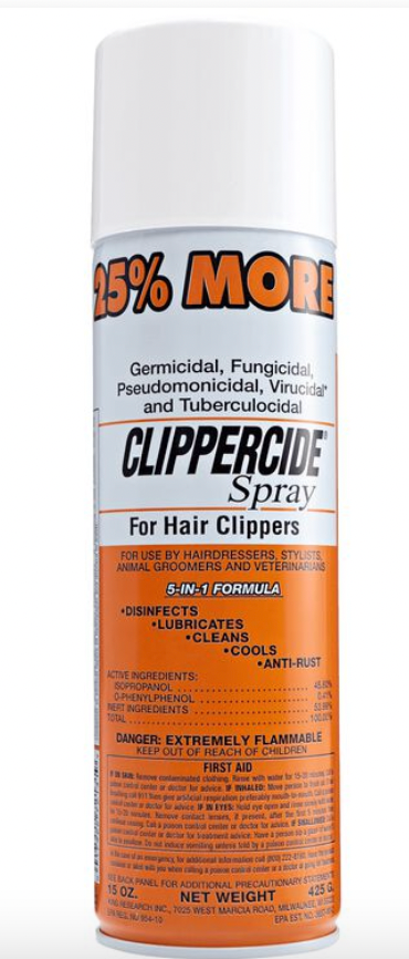Clippercide Disinfectant Spray 15 oz