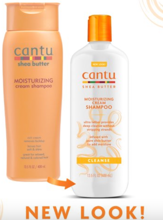 Cantu Cream Shampoo, Moisturizing, Shea Butter - 13.5 oz