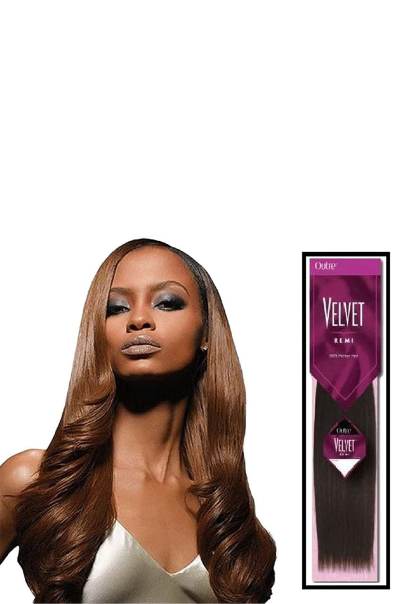 OUTRE | OUTRE Velvet Yaki 100% Human Remi Hair | Custom Bundle | essence beauty