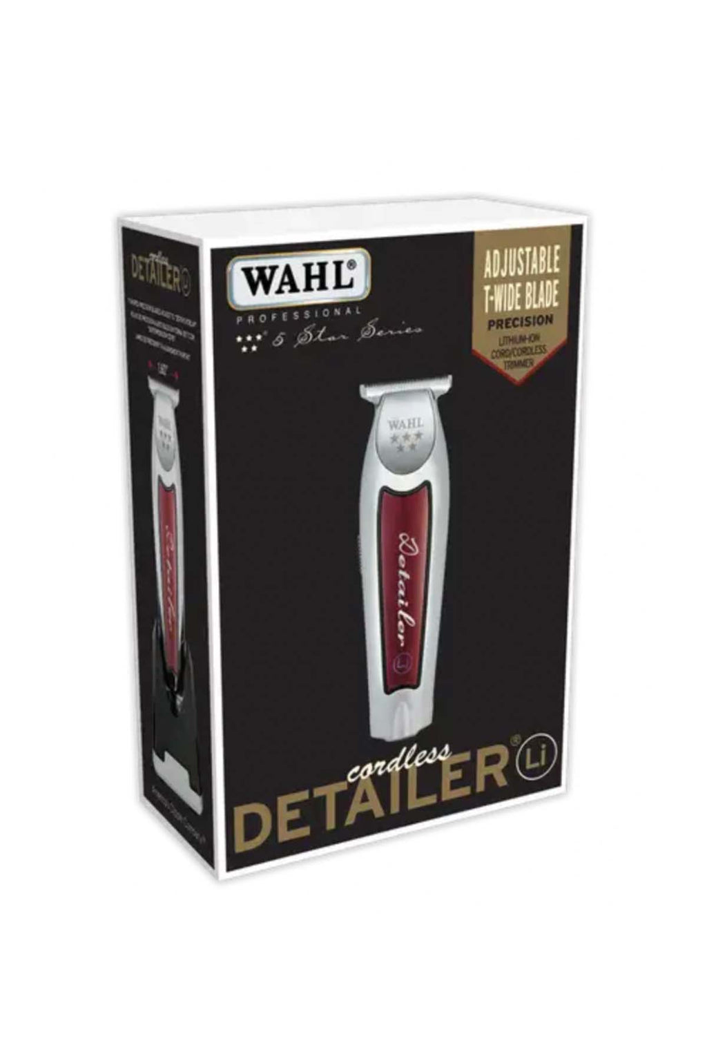 Wahl Professional - 5-Star Series Cordless Detailer Li Extremely Close  Trimming, Crisp Clean Line, Extended Blade Cutting, 100 Minute Run Time for