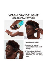 Carol’s Daughter | Wash Day Delight Hair Gel to Foam Styler Aloe | | essence beauty