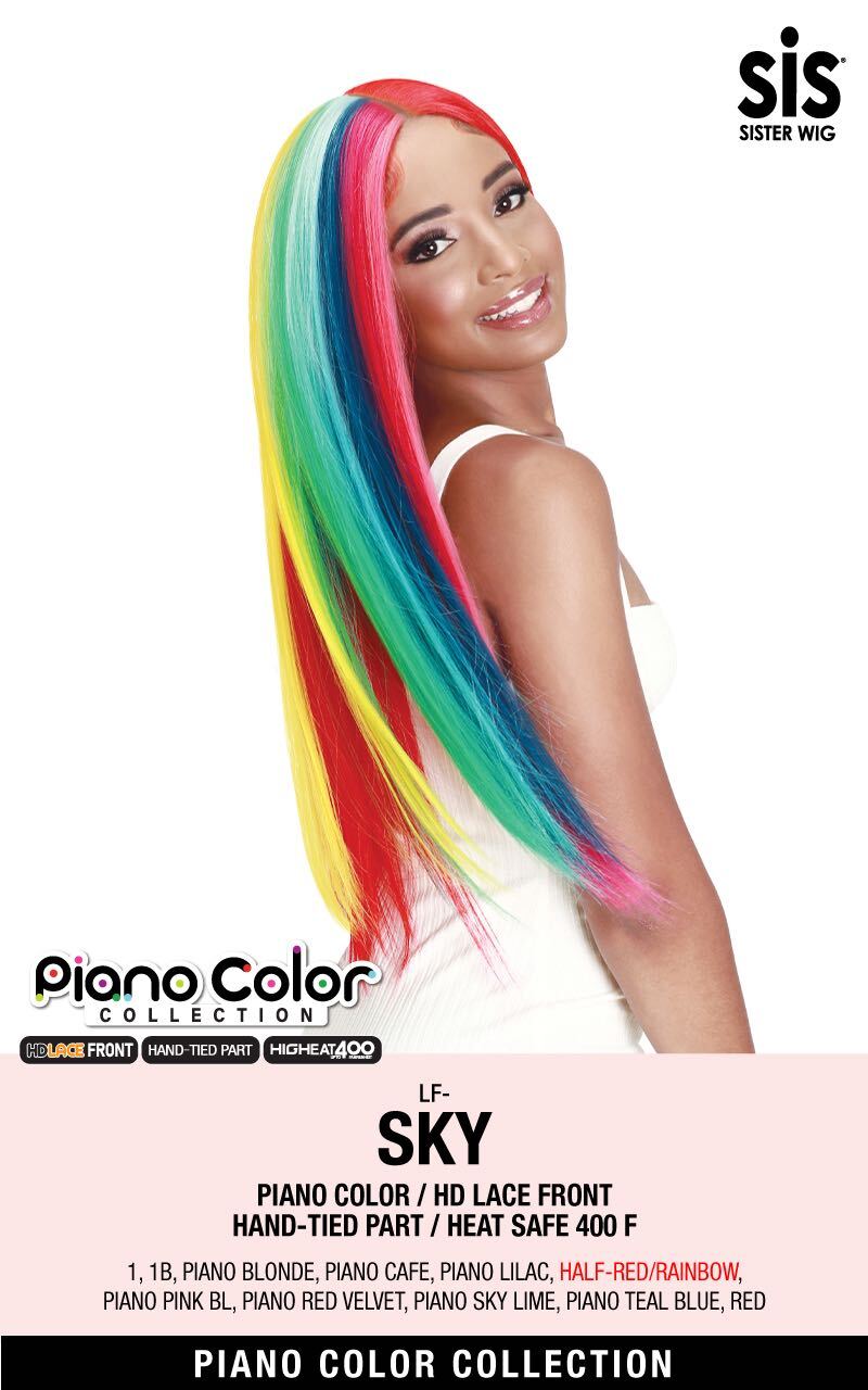 Zury Sis | Zury Sis Synthetic Hair HD Lace Front Wig LF - Sky [u] | Wigs | essence beauty